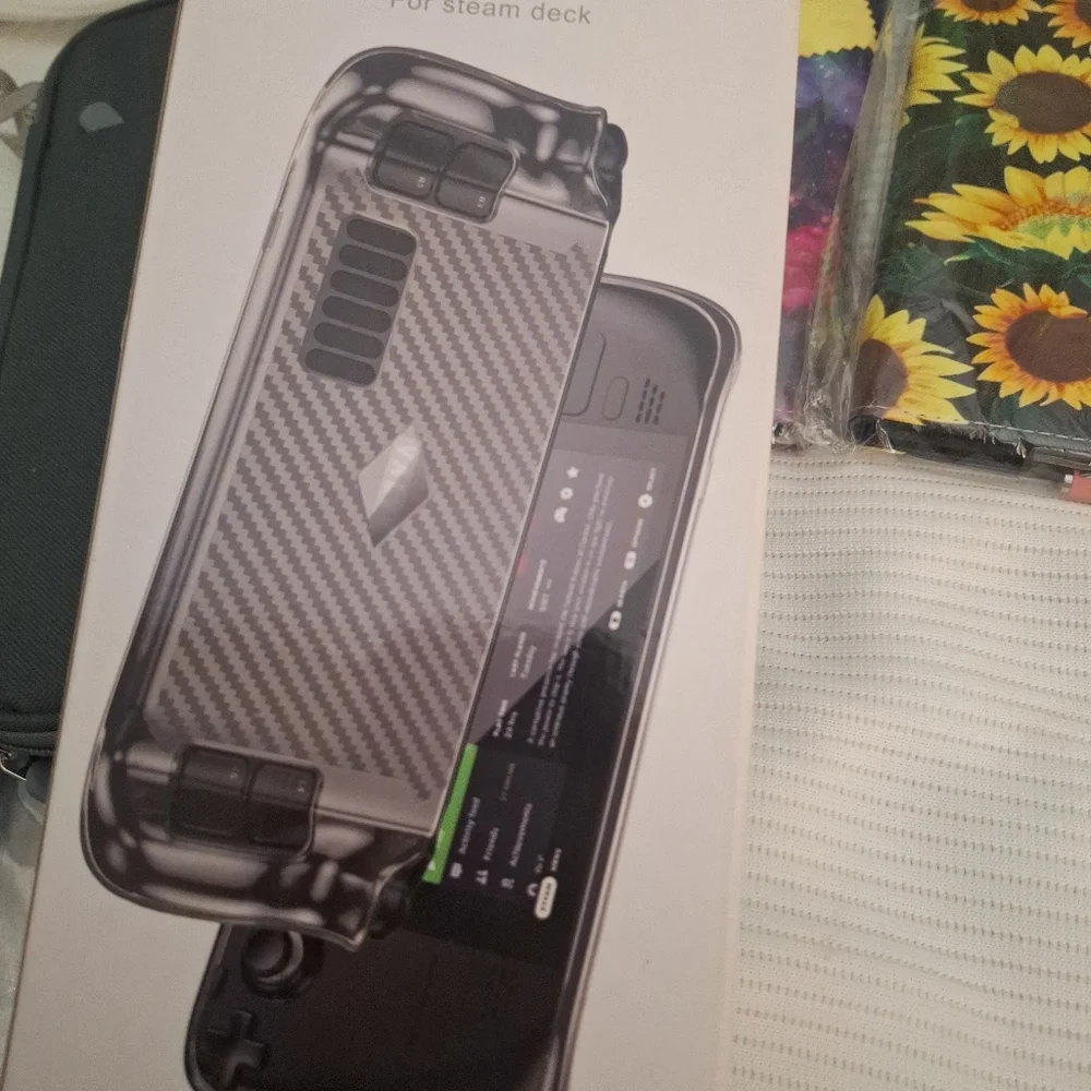 Steam deck case transparent